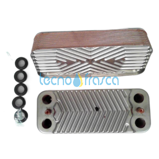 Immergas kit scambiatore 18piastre per gruppo idraulico 3.022784