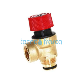 Baxi valvola di sicurezza 1/2 innesto or attaco femm. jjj009950640