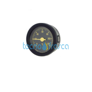 Termometro capillare d52 scala -40+40 nero 91312109
