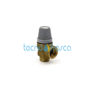 Hermann valvola di sicurezza 1/2" 8bar h155200003