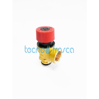 Immergas valvola di sicurezza 1/2" 3bar 1.016135 EX 1011126