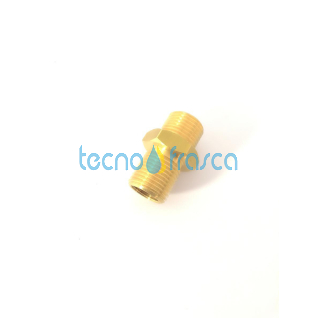 Immergas raccordo ottone 1/2 uscita calda ingresso fredda 1.2370