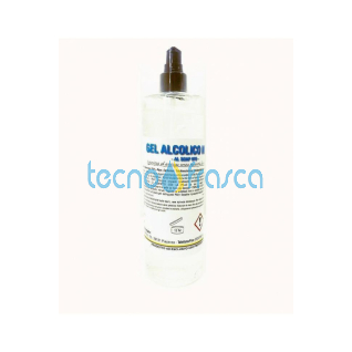 Gel alcoolico mani biotek 500ml uso professionale ue 2015/830