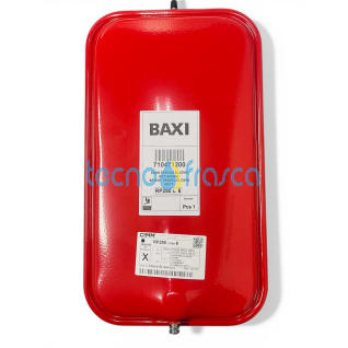 Baxi vaso di espansione lt 6 rettangolare 710471200