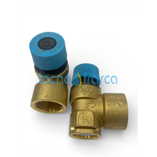 Valvola di sicurezza 10 bartipo vaillant smp/ff 19,5x3/4