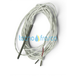 Sonda ntc 100k cavo teflon l=2,5 50mt uen090125