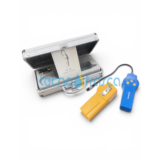 Cercafughe gas refrigerantecon valigia e custodia portatile hlD-200