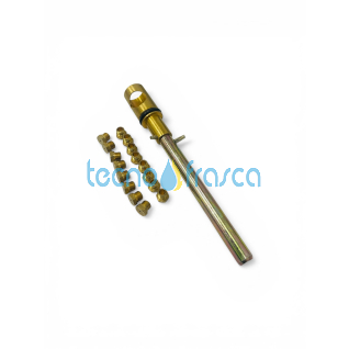 Ferroli 16 ugelli 1,02  regolatore zefiro c14 metano 398c1570