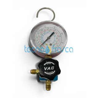 Gruppo manometrico gas 1 via alta pressione r22-r407 r134 r404