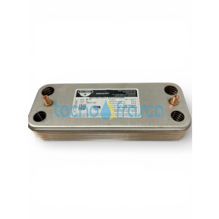 Ecoflam scambiatore sanitario 12 piastre 211X75X27 571646