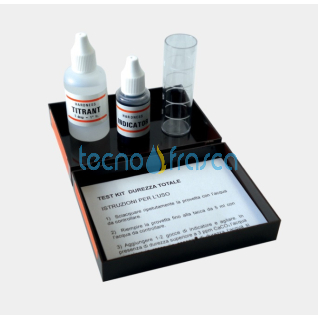 kit analisi durezza calcarepresente nell'acqua
