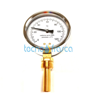 Termometro bimetallico rad 0-120 5cm d8063a