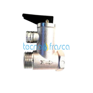 Immergas valvola di sicurezza 8bar con rubinetto 1.1454