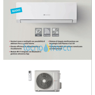 Hermann/Saunier Duval condizionatore vivair lite SDHB1-035 12000 BTU