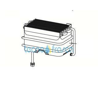 Ferroli scambiatore scaldabagno sky eco f 14 litri 3980s460