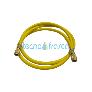 Tubo flessibile gas R134 r404-R407 R507 SENZA Rubinetto MT 1.5 1/4